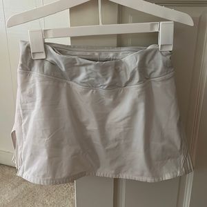 Lululemon White Tennis Skirt Size 4